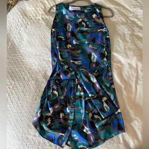 Thakoon silk ‘upside down shirt’ dress